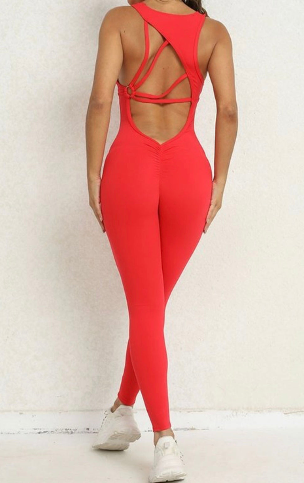 “Red Hot” Jumpsuit