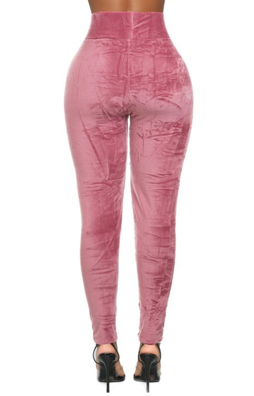 “Soft Girl Era” velvet leggings