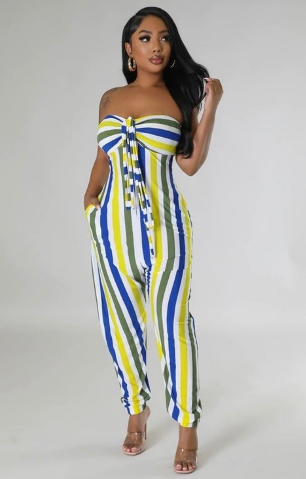 “Rock With Me” halter jumpsuit