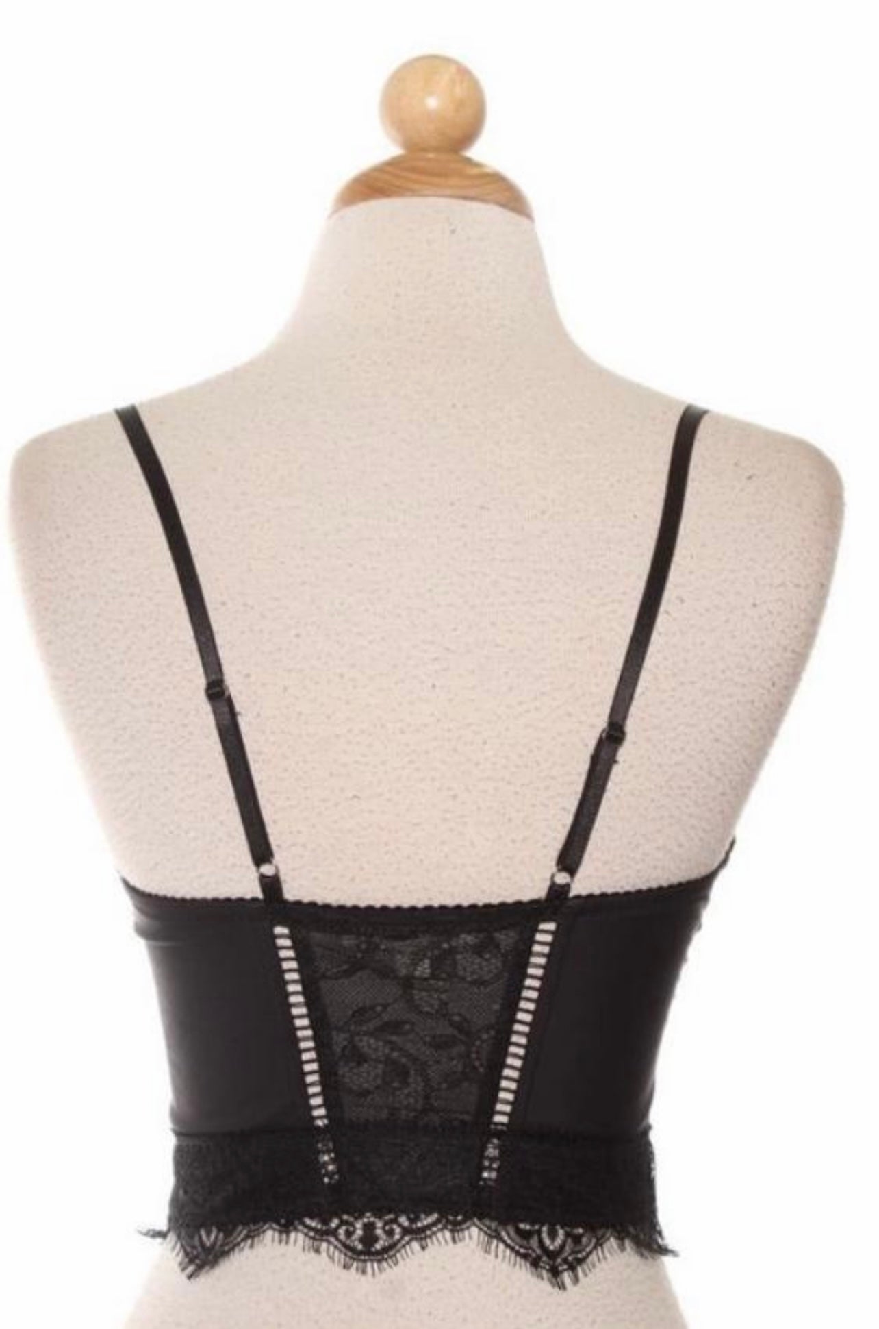 “Material Girl” lace corset