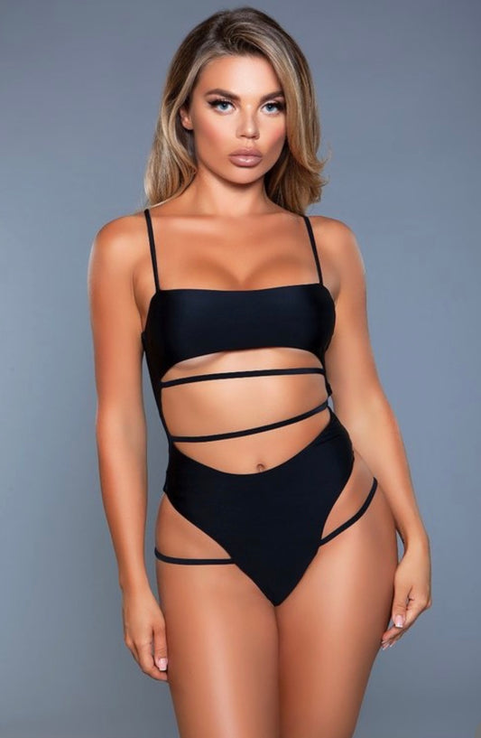 “Bold-N-Beautiful” one-piece swimsuit