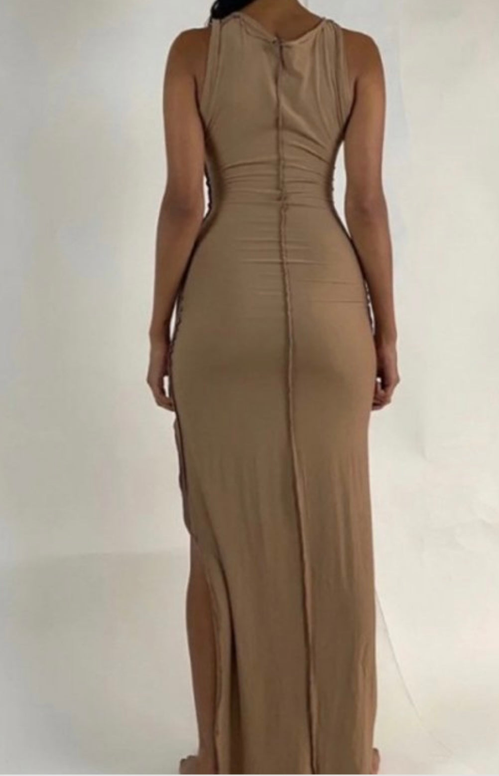 “In The Nude” maxi dress