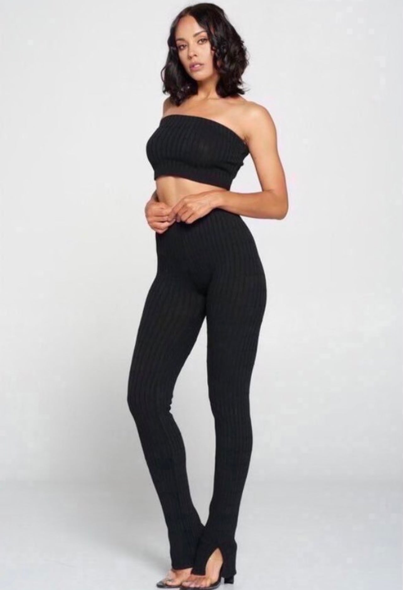 “High Priority” high-waisted leggings