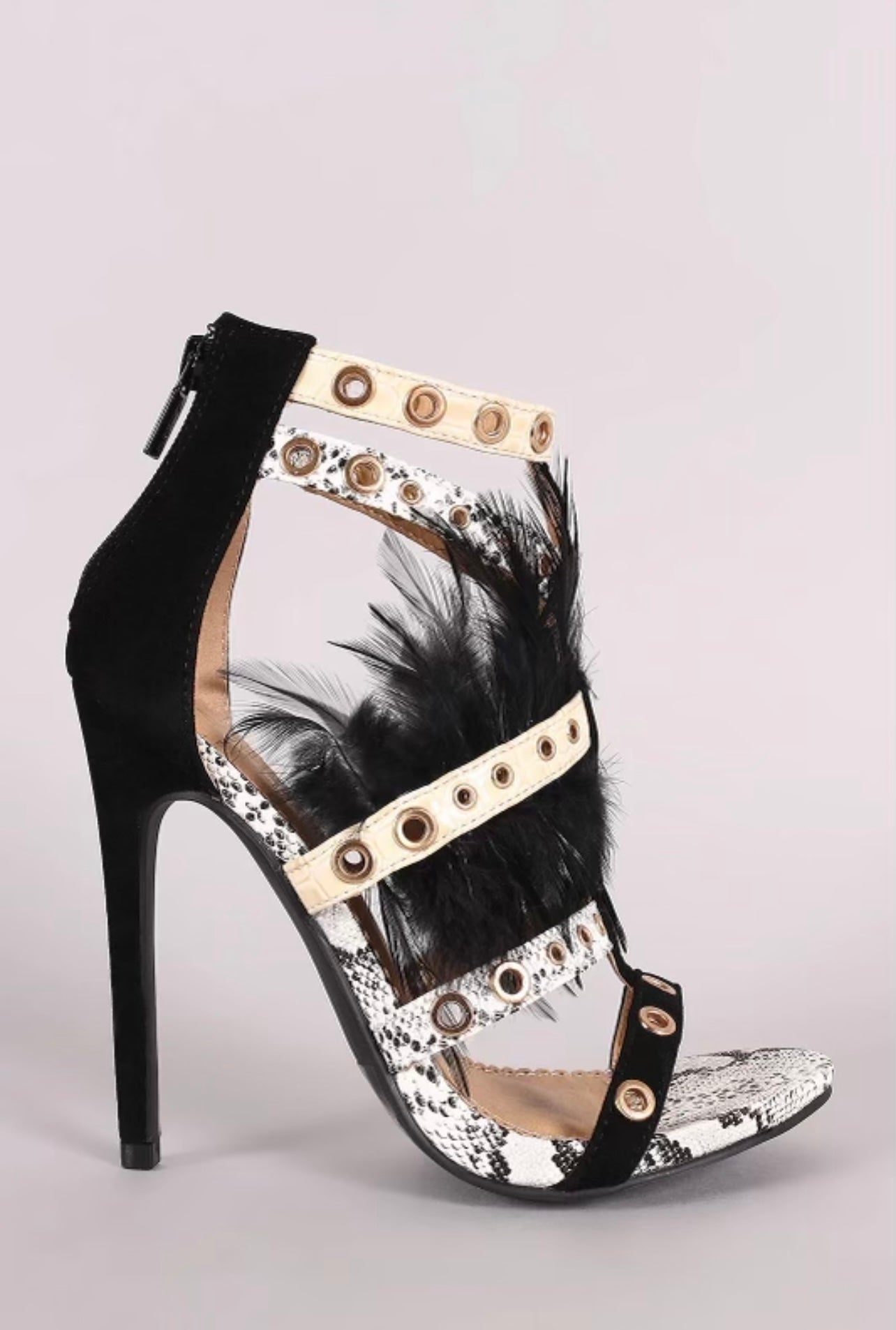 “Doris’ Way”  feathered heels