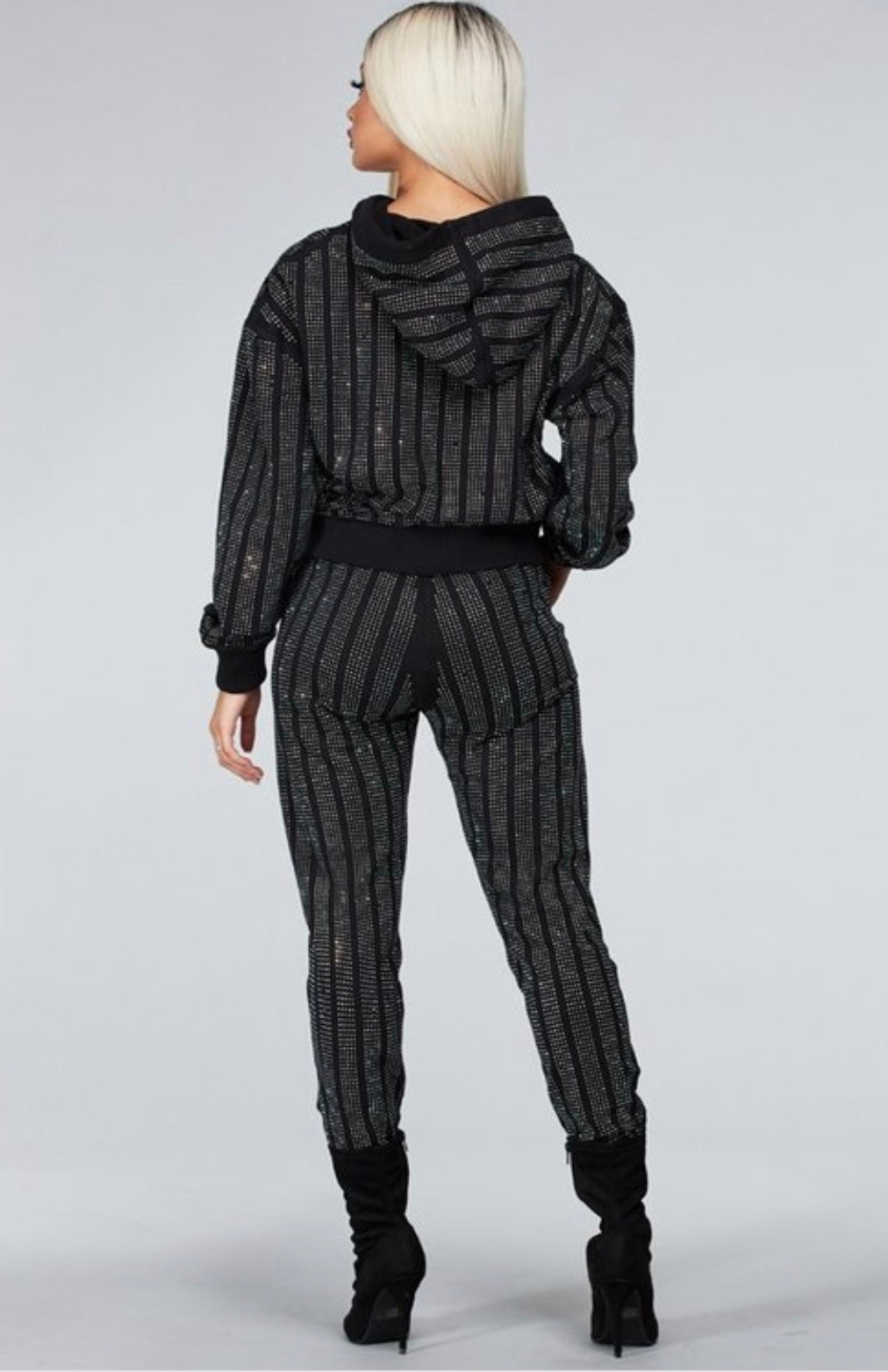 “Dazzle Me Up” two-piece jogging suit