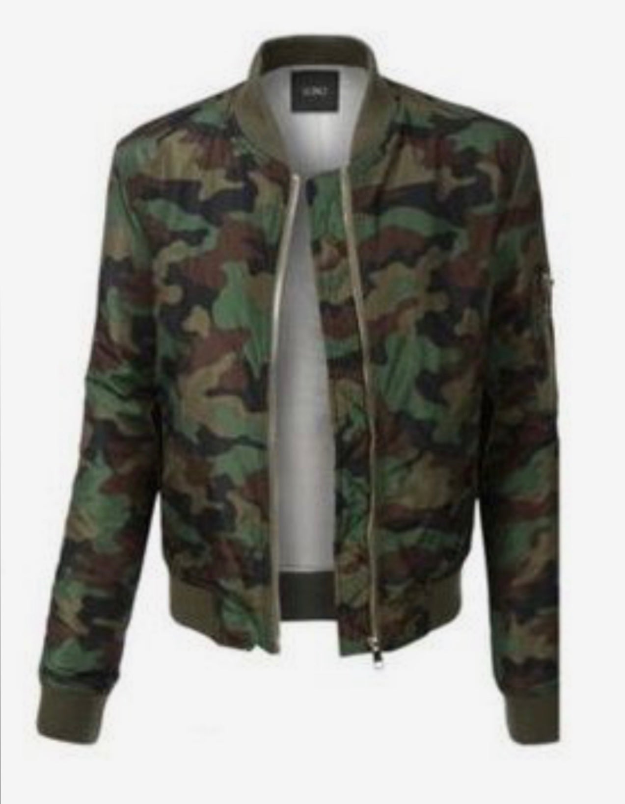 “GI Jane” camouflaged jacket