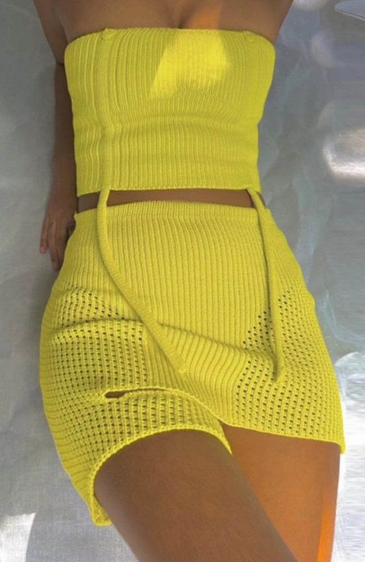 “Fine & Popping” two-piece set