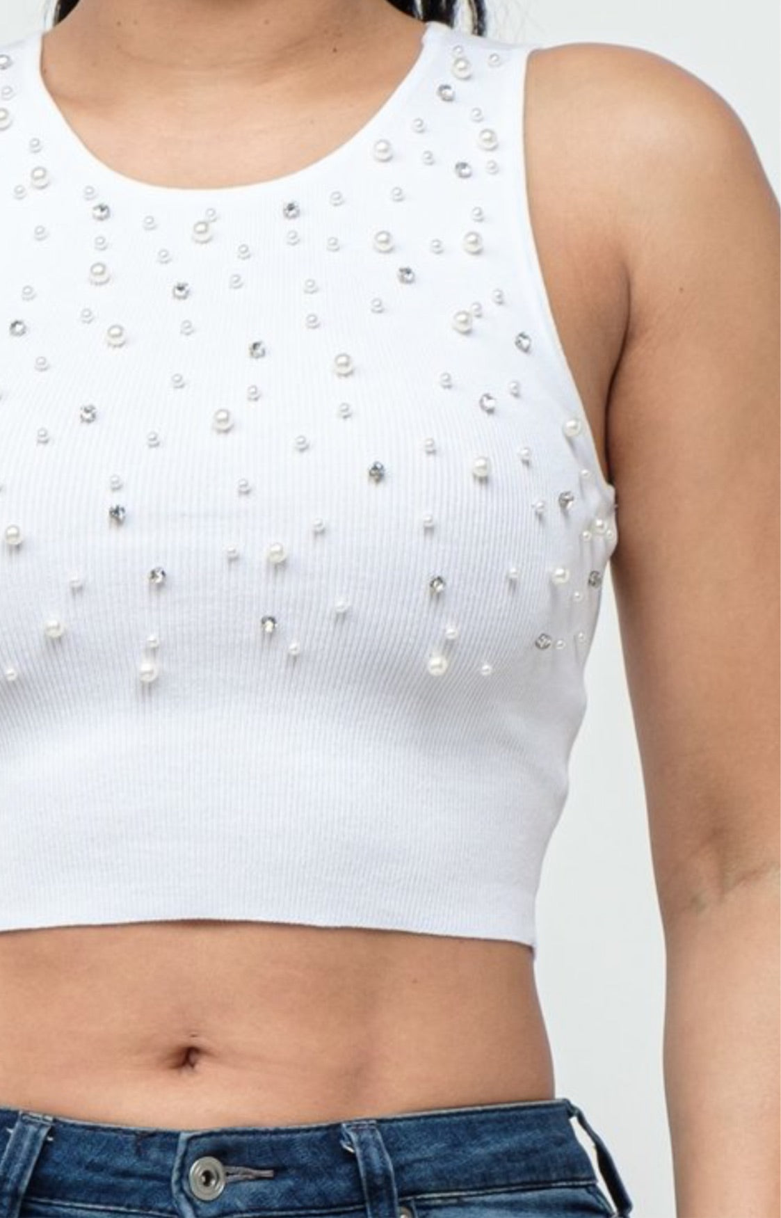 “Dipped in Ice” crop top